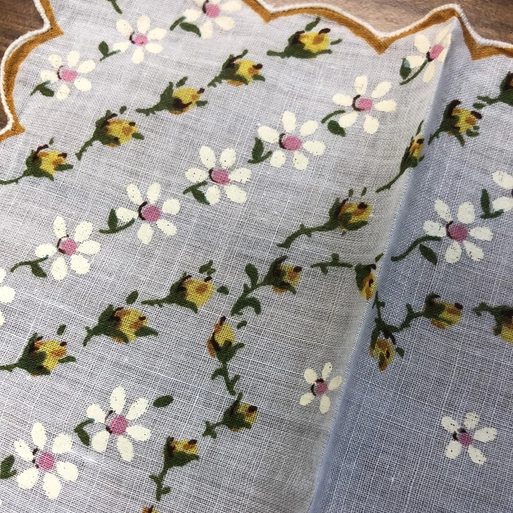 Vintage Handkerchief or Pocket Square